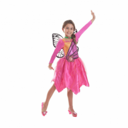 Fato Barbie Mariposa - Idade 5-7 Anos