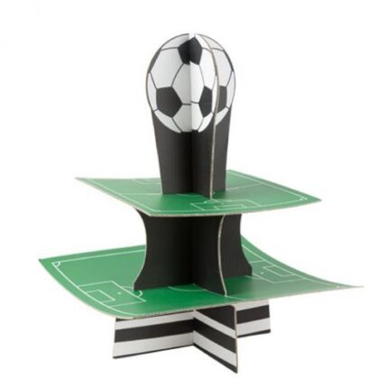 CUPCAKE STAND CAMPO FUTEBOL